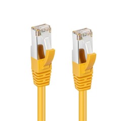 MicroConnect F/UTP CAT6 2m Yellow LSZH